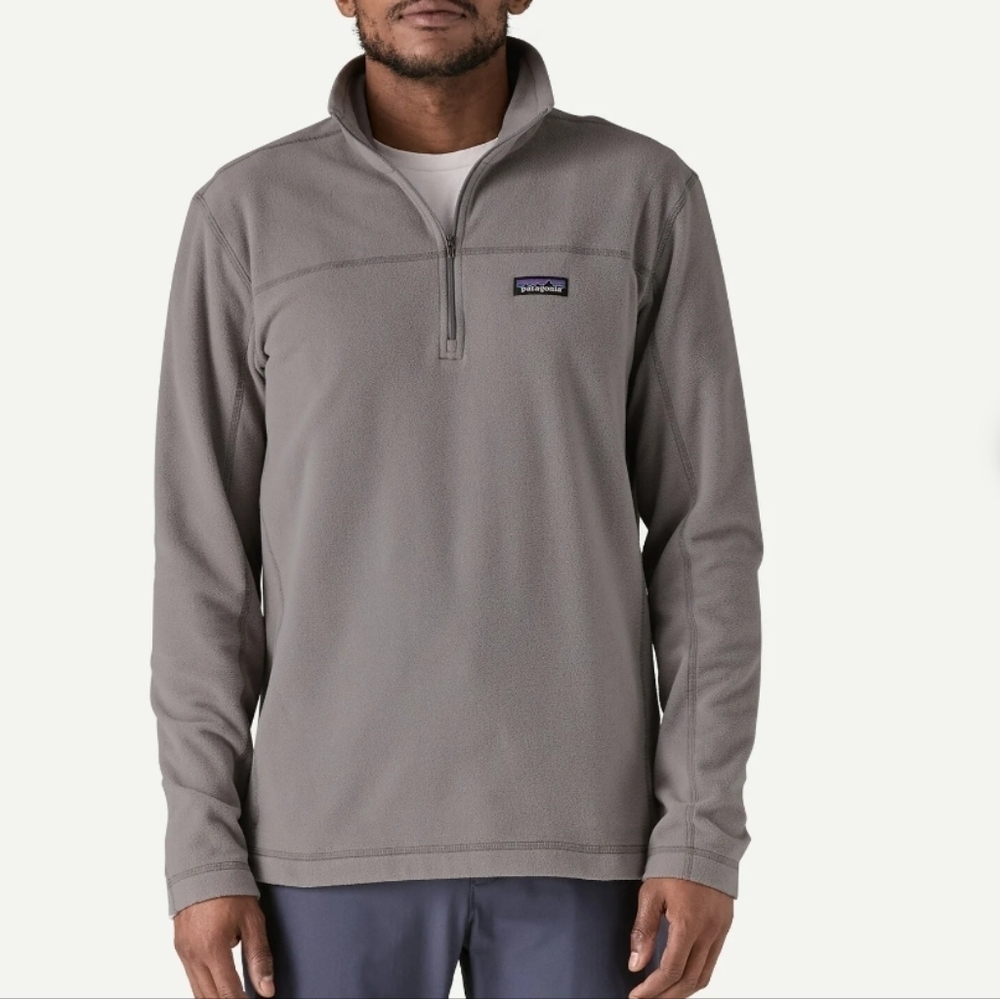 Patagonia Steel Gray Fleece Pullover